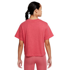 Nike Girls Sportswear Tee Pink XS, Pink, rebel_hi-res