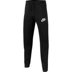 Nike Boys Sportswear Club Fleece Pants Black / White XS, Black / White, rebel_hi-res