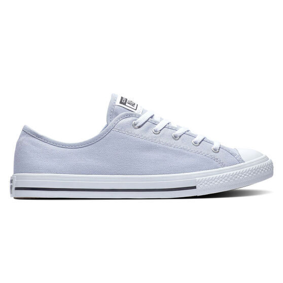 Converse Chuck Taylor Dainty Low Womens Casual Shoes, Grey/White, rebel_hi-res