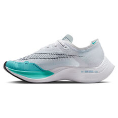 Nike ZoomX Vaporfly Next% 2 Womens Running Shoes, White/Mint, rebel_hi-res