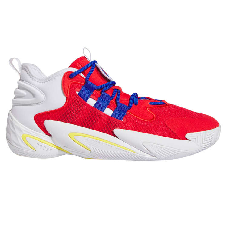 adidas BYW Select Jalen Green P.E. Basketball Shoes Red/Blue US Mens 7 / Womens 8, Red/Blue, rebel_hi-res