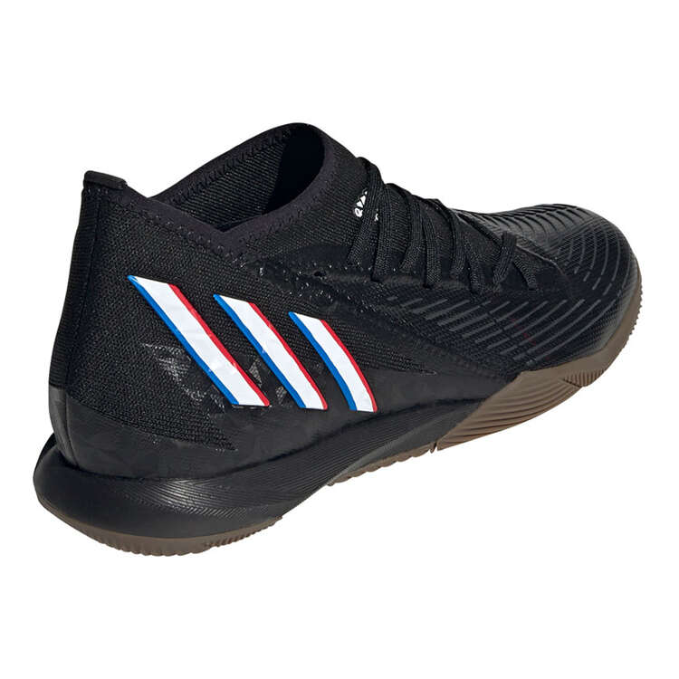 adidas Predator Edge .3 Indoor Soccer Shoes Black/White Mens 7 / Womens 8 | Rebel Sport