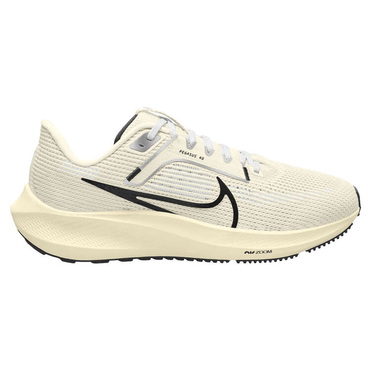 Nike Pegasus 40 Womens Running Shoes, Sail, rebel_hi-res