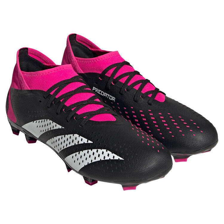 adidas Predator Accuracy .3 Football Boots, Black/White, rebel_hi-res