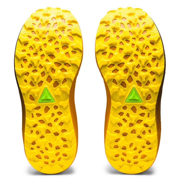 Asics Trabuco Max 2 Mens Trail Running Shoes Black/Yellow US 8.5, Black/Yellow, rebel_hi-res
