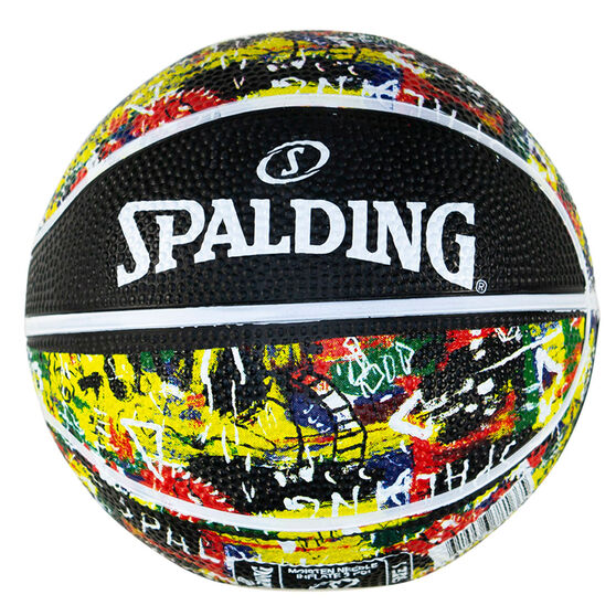 Spalding Graffiti Mini Basketball Rainbow 1, , rebel_hi-res
