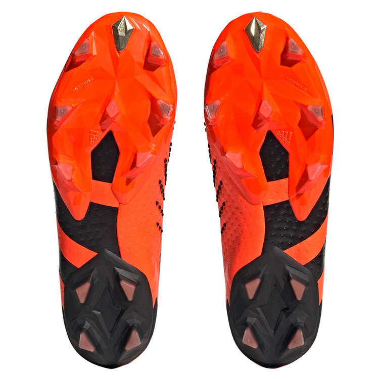 adidas Predator Accuracy + Football Boots Orange/Black US Mens 9 / Womens 10, Orange/Black, rebel_hi-res