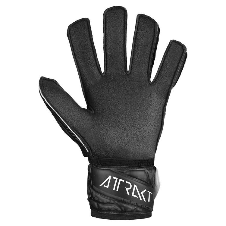 Reusch Attrakt Resist Goalkeeper Gloves, Black, rebel_hi-res