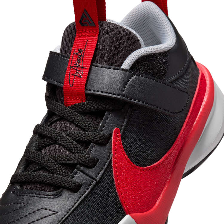 Nike Freak 5 PS Kids Basketball Shoes, Black/Red, rebel_hi-res