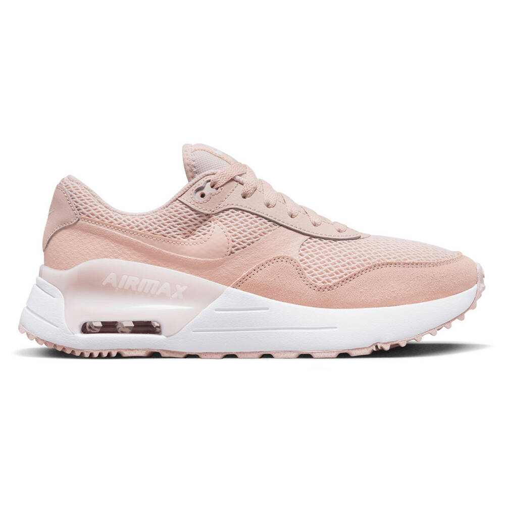 Nike Air Max SYSTM Womens Casual Shoes Blush/White US 6 | Rebel Sport