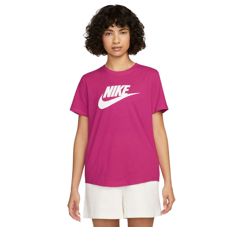 Nike Womens Sportswear Club Essentials Tee, Pink, rebel_hi-res