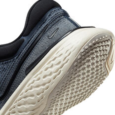 Nike ZoomX Invincible Run Flyknit Mens Running Shoes, Blue/Black, rebel_hi-res