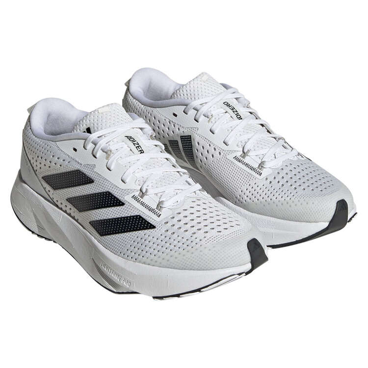 adidas Adizero SL GS Kids Running Shoes, White/Black, rebel_hi-res