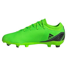 adidas X Speedportal .3 Kids Football Boots, Black/Green, rebel_hi-res