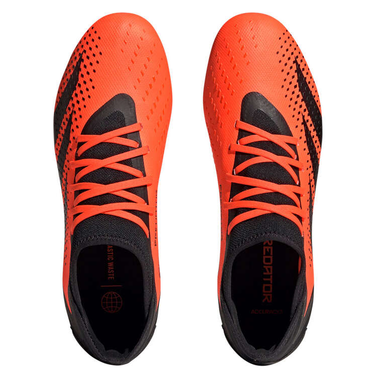 adidas Predator Accuracy .3 Football Boots, Orange/Black, rebel_hi-res