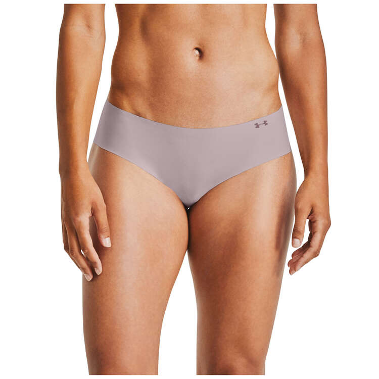 Under Armour Womens Pure Stretch Hipster Printed Briefs 3 Pack Multi XS, Multi, rebel_hi-res