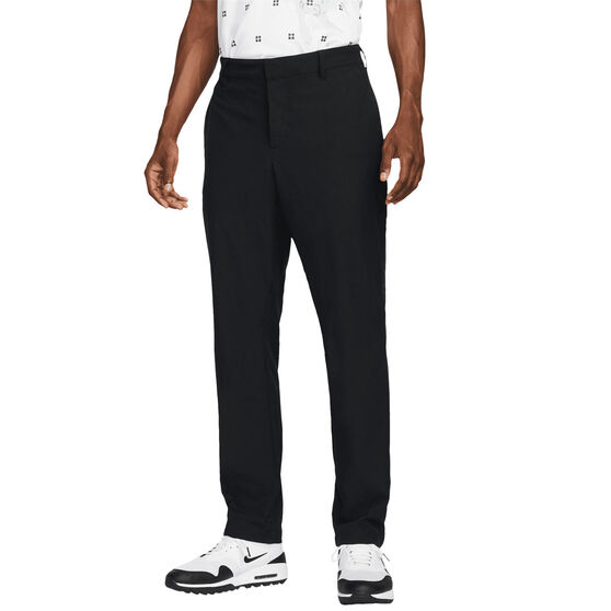 Nike Mens Dri-FIT Vapor Slim-Fit Golf Pants, Black, rebel_hi-res