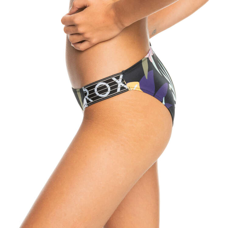 ROXY Womens Active Printed Bikini Bottoms, Print, rebel_hi-res