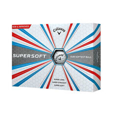 Callaway Supersoft 12 Pack Golf Balls, , rebel_hi-res