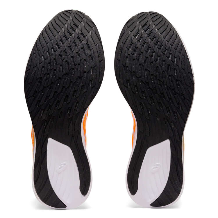Asics Magic Speed Womens Running Shoes Orange/White US 6, Orange/White, rebel_hi-res