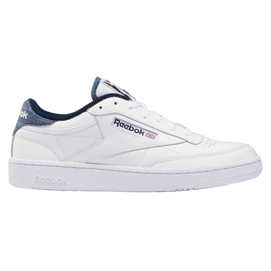 Reebok Club C 85 Mens Casual Shoes White/Navy US 7, White/Navy, rebel_hi-res