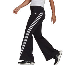 adidas Womens Sportswear Future Icons 3-Stripes Flare Pants, Black, rebel_hi-res