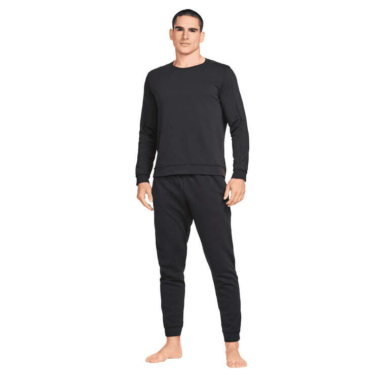 Nike Mens Yoga Therma-FIT Pants Black L, Black, rebel_hi-res