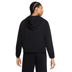 Nike Womens Swoosh Fly Standard Issue Pullover Hoodie, Black, rebel_hi-res