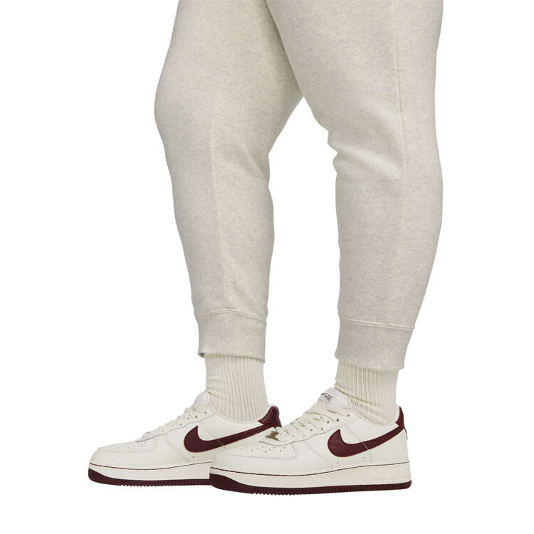 Nike Womens Sportswear Club Fleece Jogger Pants (Plus Size), Beige, rebel_hi-res