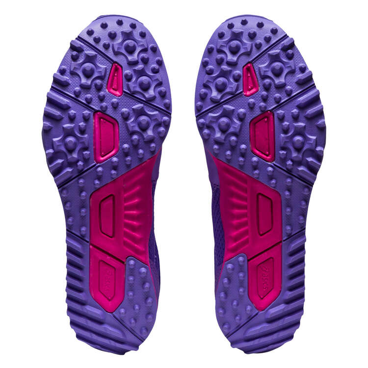 Asics GEL Firestorm 4 Kids Track Shoes Purple/Pink US 1, Purple/Pink, rebel_hi-res