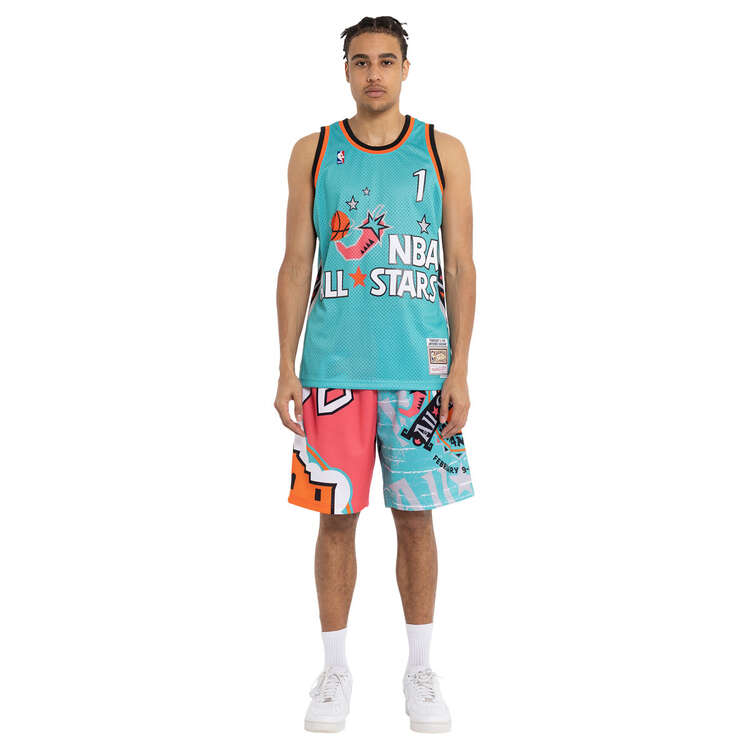Mitchell & Ness All-Star Tim Hardaway 1996/97 Basketball Jersey Teal S, Teal, rebel_hi-res