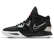 Nike Kyrie 8 Kids Basketball Shoes Black/Orange US 4, Black/Orange, rebel_hi-res