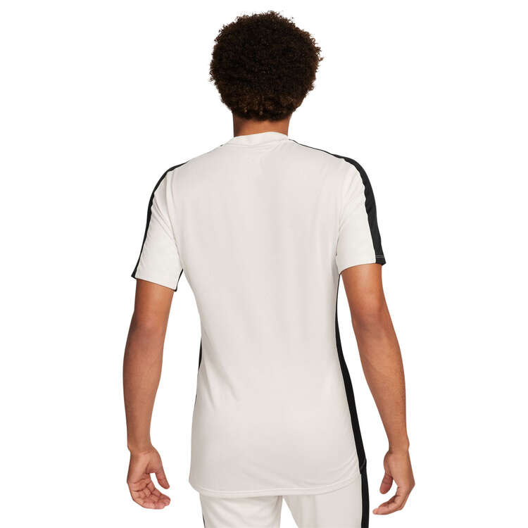 Nike Men's Academy Dri-FIT Football Short-Sleeve Graphic Top, White, rebel_hi-res