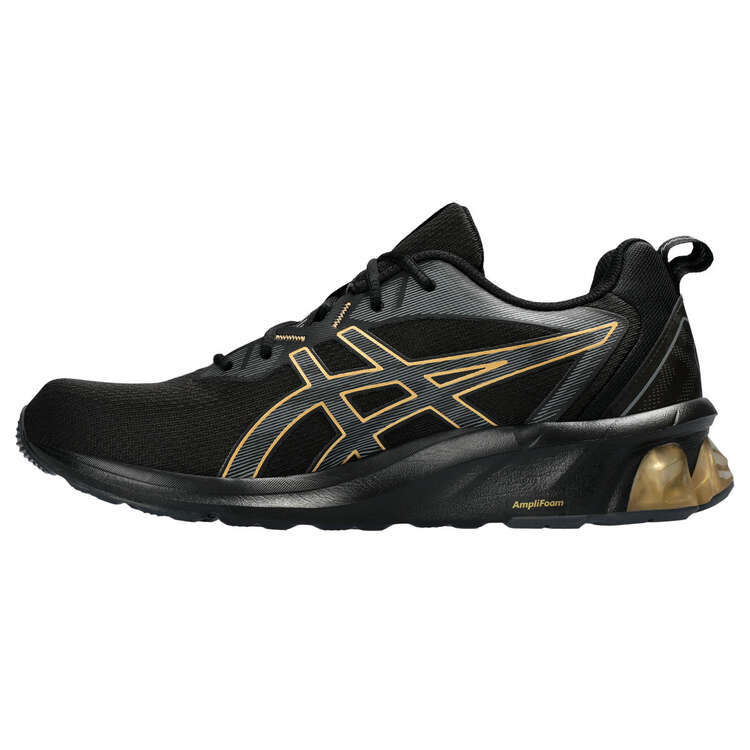 Asics GEL Quantum 90 IV Mens Casual Shoes, Black/Gold, rebel_hi-res