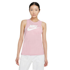 Nike Womens Sportswear Futura Muscle Tank Pink XS, Pink, rebel_hi-res