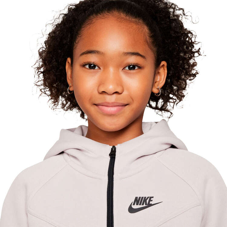 Nike Kids Sportswear Tech Fleece Full Zip Hoodie, Violet/Black, rebel_hi-res