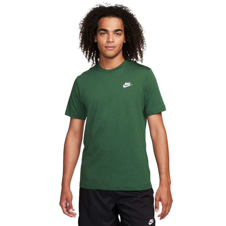 Nike Mens Sportswear Club Tee Green XS, Green, rebel_hi-res