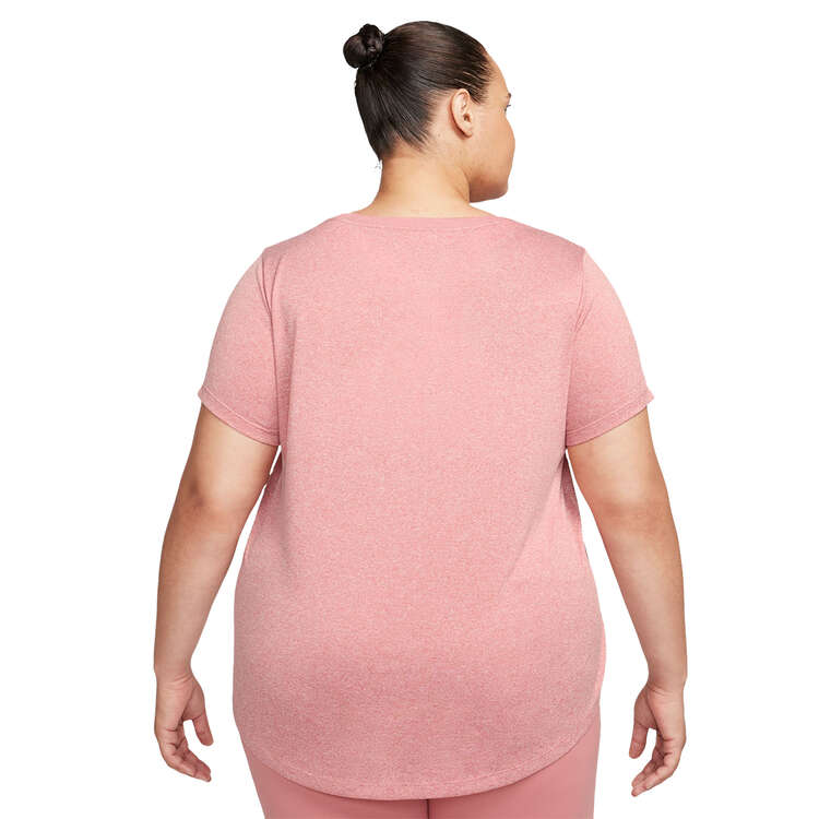Nike Womens Dri-FIT Tee (Plus Size) Pink 2X