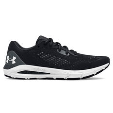 Under Armour HOVR Sonic 5 GS Kids Running Shoes, Black/White, rebel_hi-res