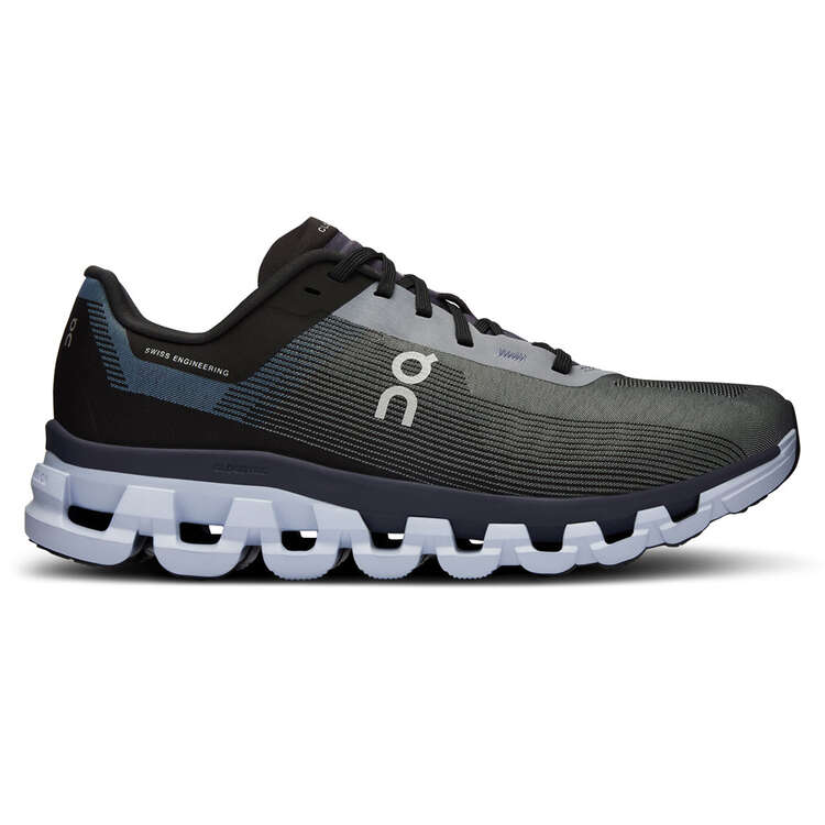 On Cloudflow 4 Womens Running Shoes, Blue/Grey, rebel_hi-res