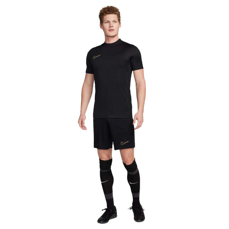 Nike Men's Academy Dri-FIT Short-Sleeve Football Top, Black, rebel_hi-res