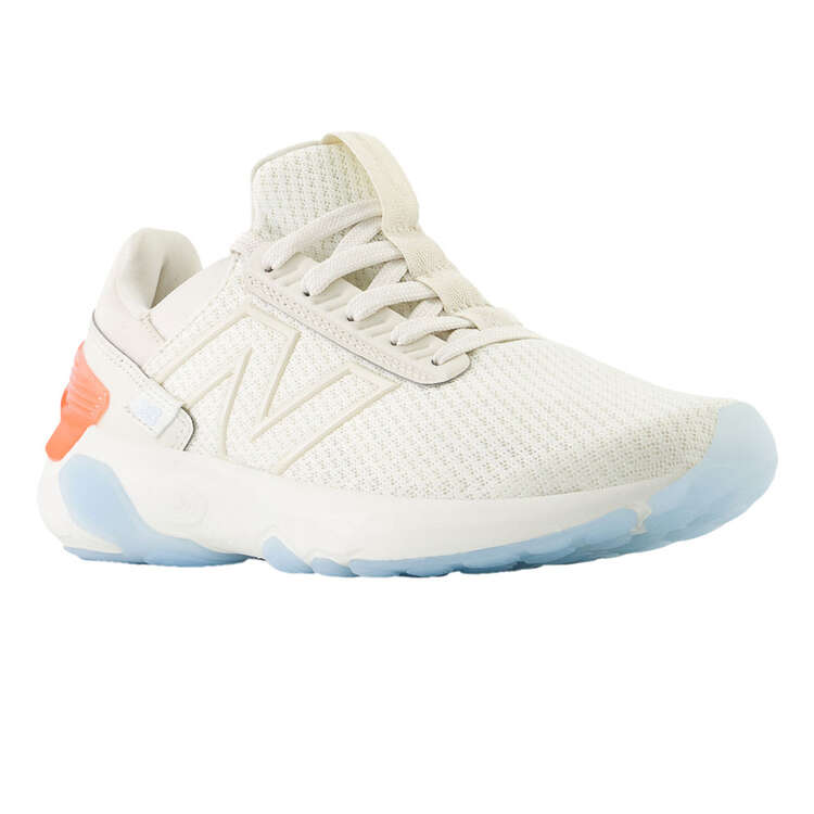 New Balance Fresh Foam X 1440 Womens Running Shoes, Cream/Orange, rebel_hi-res