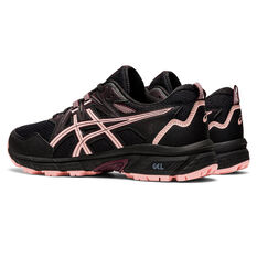 Asics GEL Venture 8 Womens Trail Running Shoes, Black/Rose Gold, rebel_hi-res