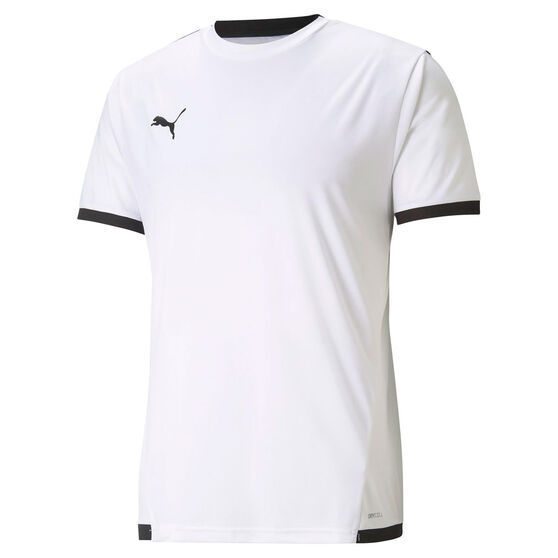 Puma TeamLIGA Mens Football Jersey White S, White, rebel_hi-res