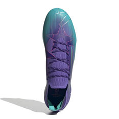 adidas X Speedflow .1 Football Boots, Purple/Green, rebel_hi-res