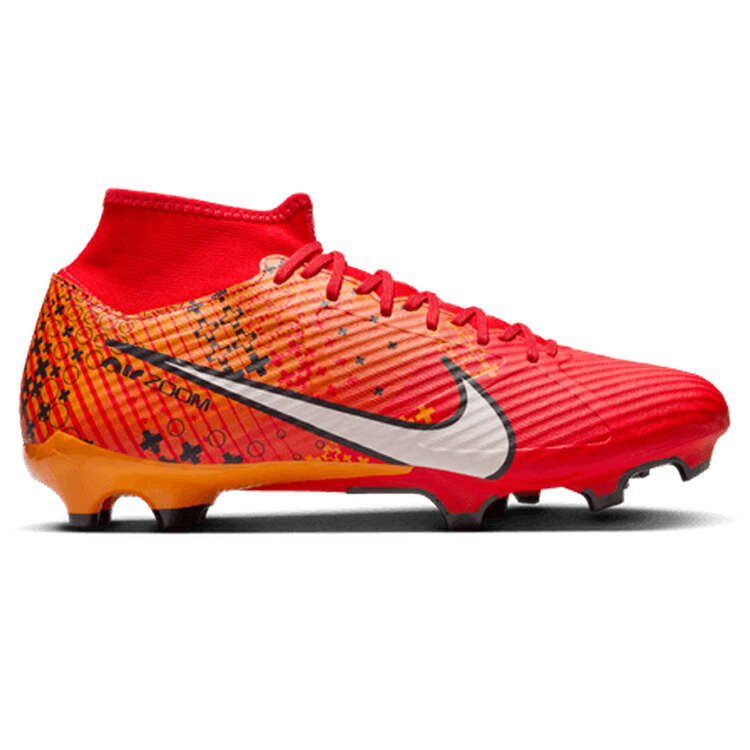 Nike Zoom Superfly 9 Academy Mercurial Dream Speed Football Boots Crimson/Orange US Mens 6 / Womens 7.5, Crimson/Orange, rebel_hi-res