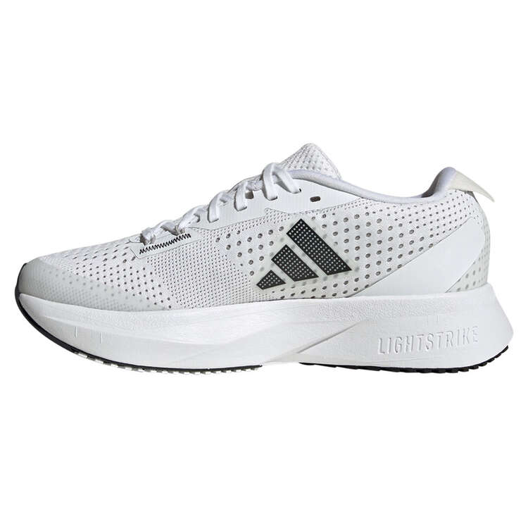 adidas Adizero SL GS Kids Running Shoes White/Black US 4, White/Black, rebel_hi-res