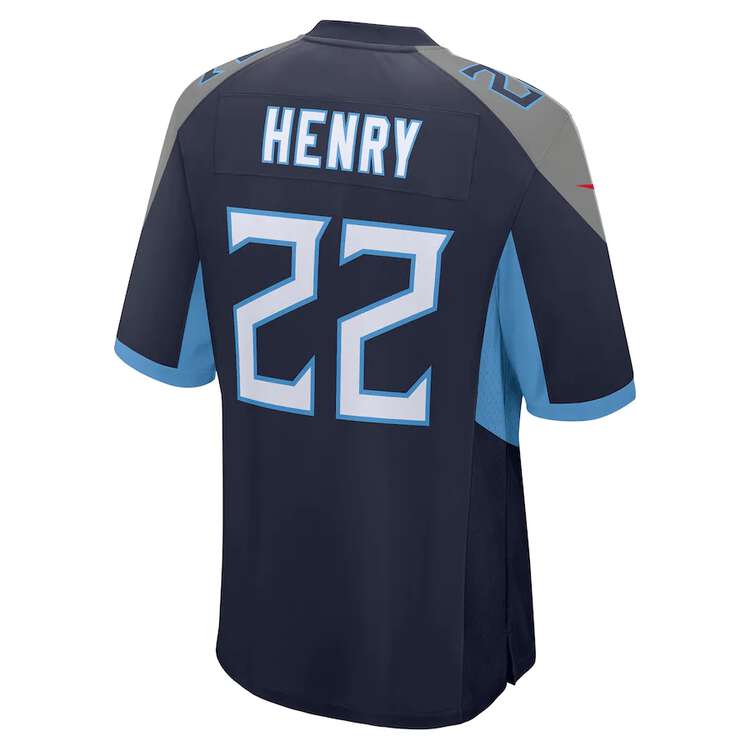 Tennessee Titans Derrick Henry Mens Home Jersey Multi S, Multi, rebel_hi-res