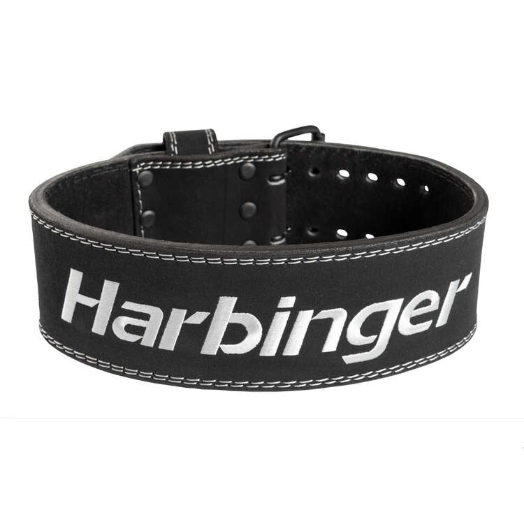 Harbinger 10mm Power Lifting Belt, Black, rebel_hi-res
