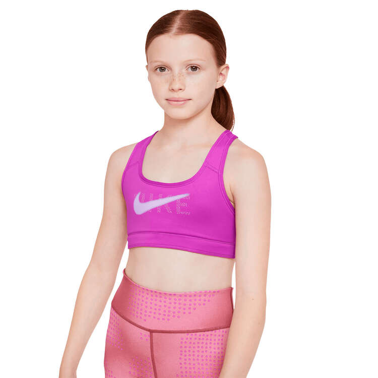 Nike Girls Swoosh Reversible SE Plus Bra, Purple, rebel_hi-res